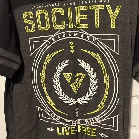 Men’s Society Tee Shirt from the Buckle. Amazing shape, Size X-Large 👕 - Picture 2 of 4